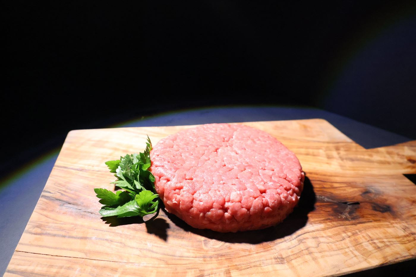 Hamburger at the Vitoria counter